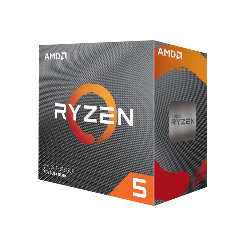 AMD Ryzen 5 3600 6-Core 12-Thread Unlocked Desktop Processor Wraith Stealth Cooler