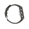 Garmin Fenix 7 Multisport GPS Watch Silver with Graphite Band