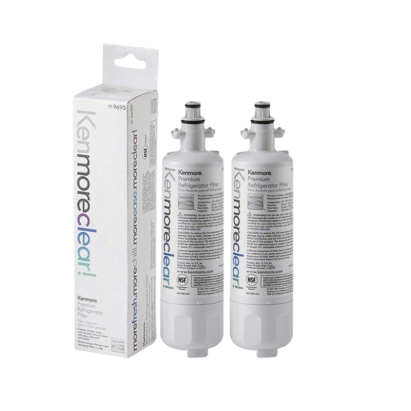 Kenmore 469690 Water Filter 2-Pack | OEM Replacement for Refrigerators