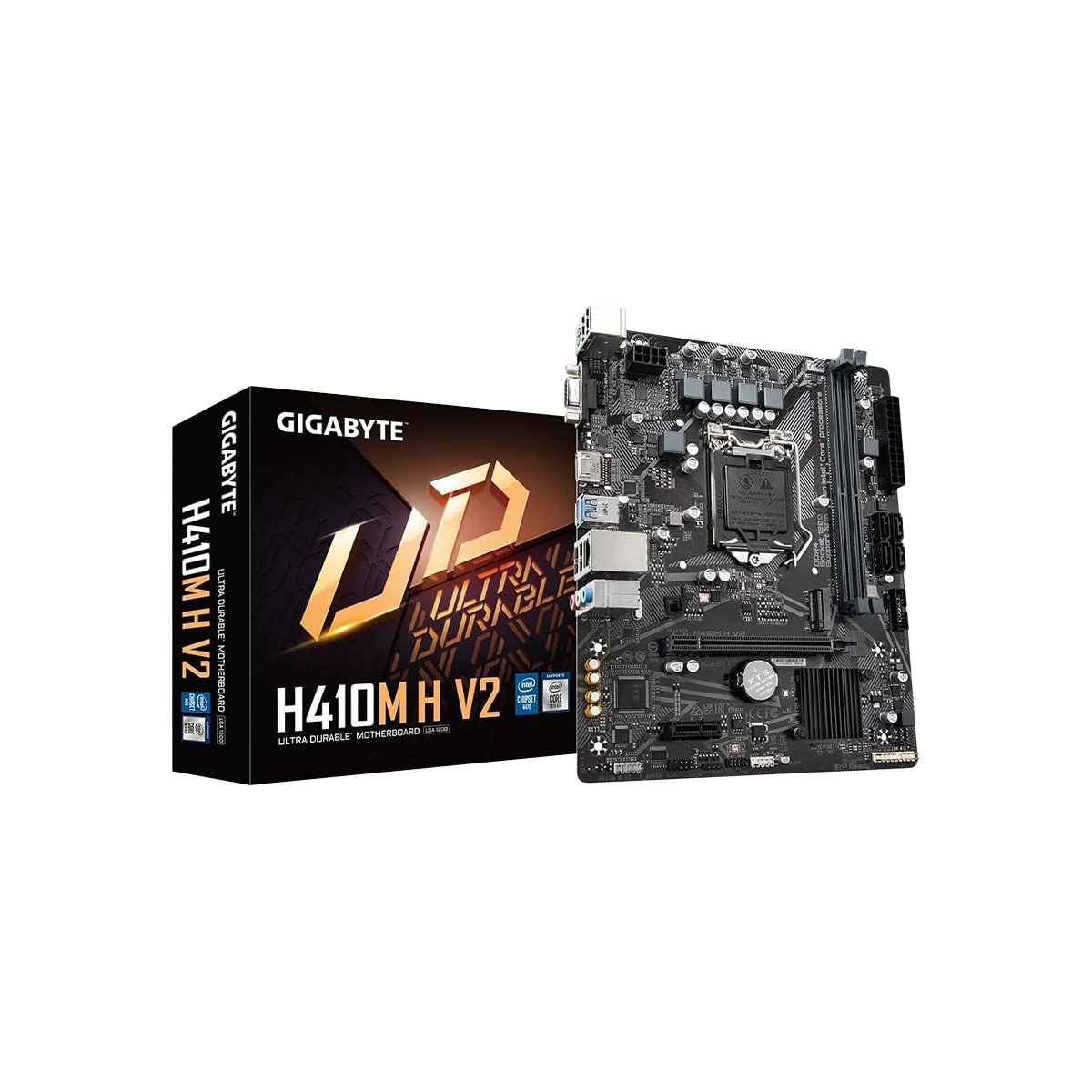Gigabyte H410M H V2 Motherboard Intel 10th Gen DDR4 M 2 Perfect Stock