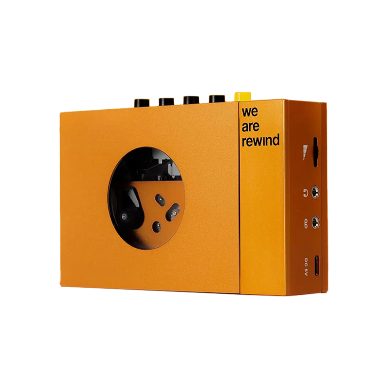 Portable Cassette Player with Bluetooth Serge Orange