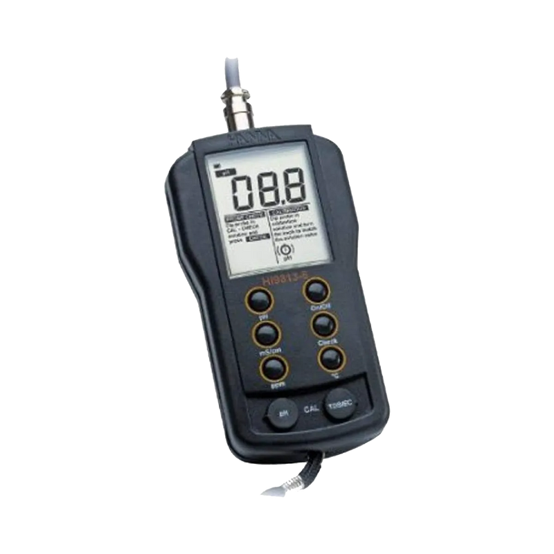 HANNA HI 9813-6N Waterproof pH/EC/TDS Meter