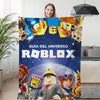 Roblox Game Winter Sofa Blanket