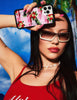 Pink Hawaiian iPhone Case