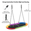 60 Inch Saucer Surf Outdoor Adjustable Swing Set-Colorful