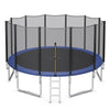 8/10/12/14/15/16 Feet Outdoor Trampoline Bounce Combo with Safety Closure Net Ladder-8 ft