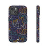 ZIGZAG NIGHT | Tough Phone Case