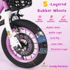 12 Inch Kids Bike for 3-4 Years Old Sport Bicycle with Adjustable Handlebar and Saddle-12 inches