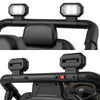 12V Kids Ride on Truck Car with Remote Control Threaded Wheels and 3 Speeds-Red