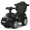 3 in 1 Ride on Push Car Toddler Stroller Sliding Car with Music-Black