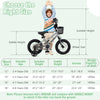 14 Inch Kids Bike Adjustable with Transparent Chain Cover for 4-5 Years Old
