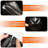 GBruno 4 Rolls Black Garbage Bag