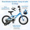 16 Inch Kids Bike with Removable Training Wheels for Aged 4-7 Years Old