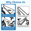 16 Inch Kids Bike Magnesium Alloy Bicycle Adjustable for Aged 4 to 7-16 inches
