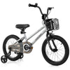 12/14/18 Inch Kids Bike Adjustable with Transparent Chain Cover for 3-8 Years Old-16 inches