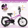 Kids Bike 16-Inch Children Training Bicycle with 2 Brake for 4-7 Years Old