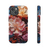 PAINT SWIRL FLOWERS | Tough Phone Case