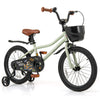 18-Inch Kids Bike Adjustable with Training Wheels for 4-8 Years Old