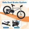 18-Inch Kids Bike Bicycle for Boys Girls 4-8 with High Carbon Steel Frame