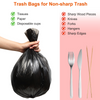 GBruno 4 Rolls Black Garbage Bag