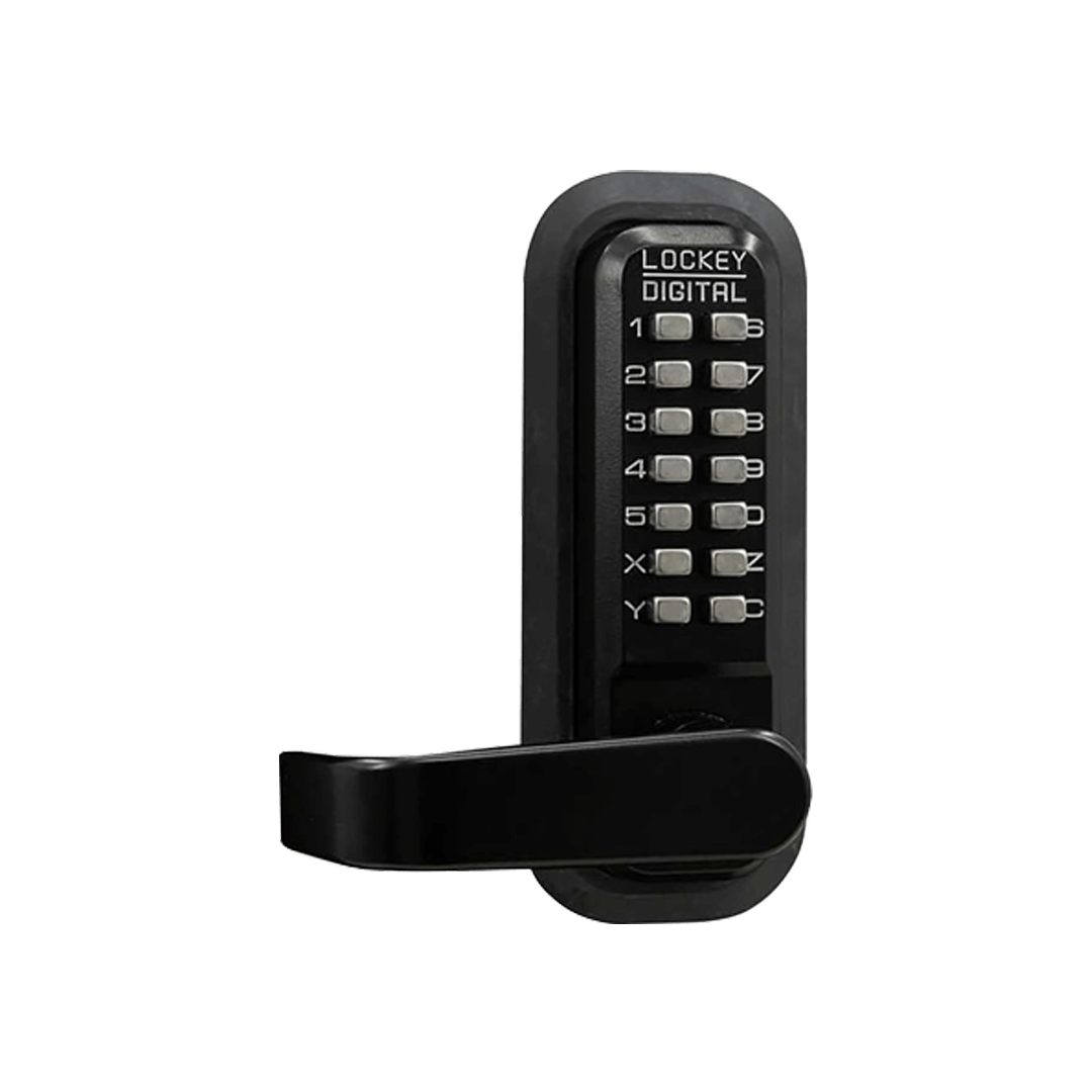 Lockey 2835JB Mechanical Keyless Door Lock – Jet Black – Perfect Stock