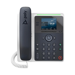 Poly Edge E100 IP Desk Phone POE-Enabled Black