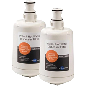 InSinkErator F-201R Replacement Water Filter Cartridges 2-Pack