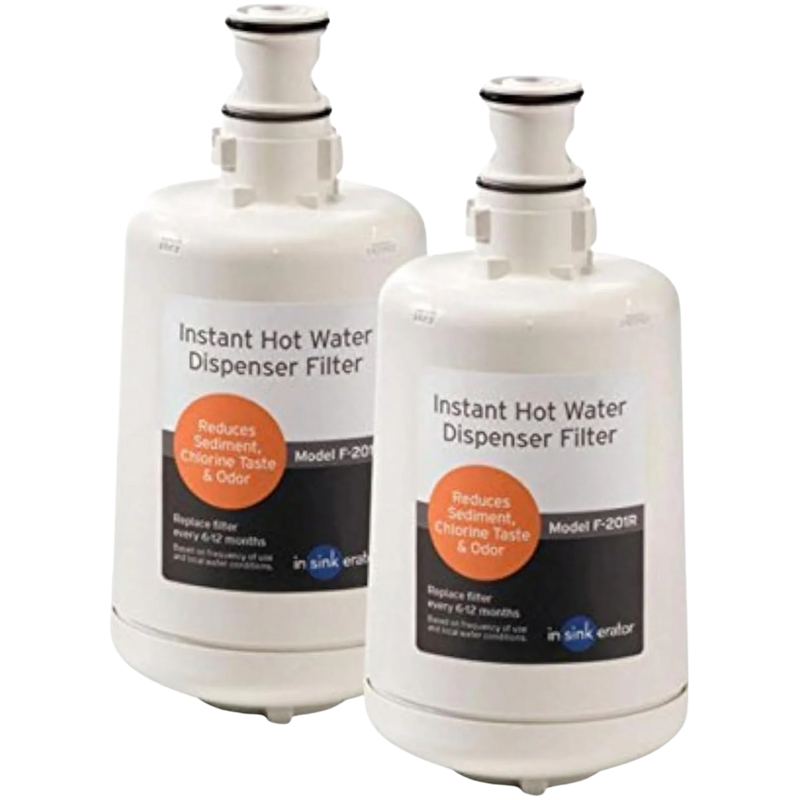 InSinkErator F-201R Replacement Water Filter Cartridges 2-Pack