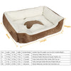 GBruno Pet Dog Bed Soft Warm Fleece