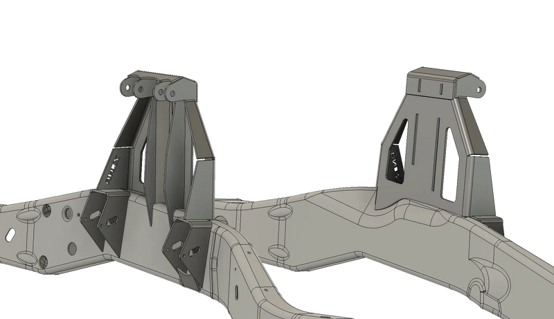 1999-2006 Chevy / GMC - GMT800 1500 - Stand Alone Shock Tower Pair