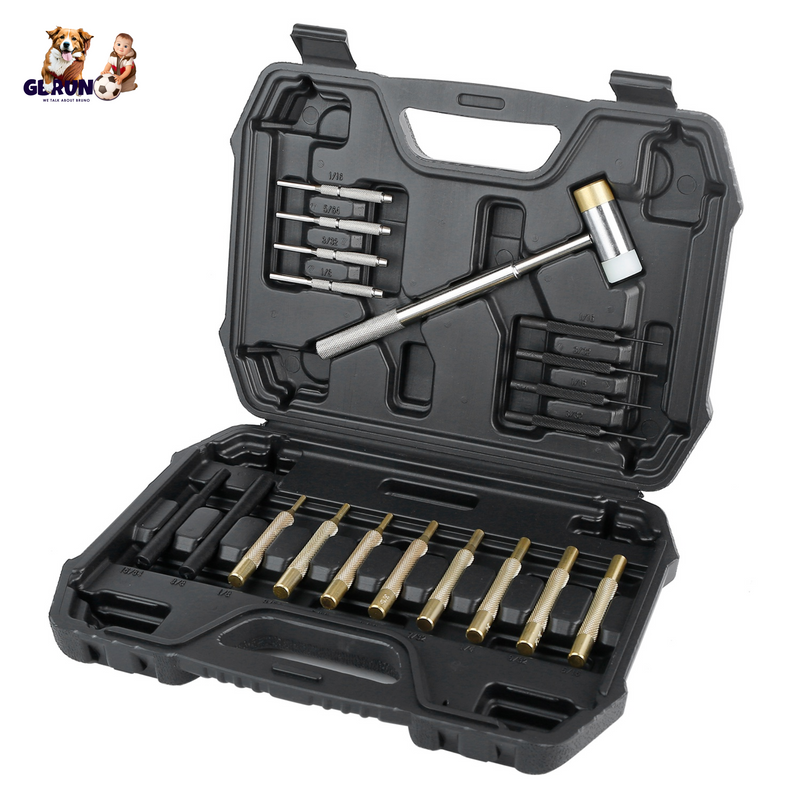 GBruno 19Pcs Hammer Punch Set
