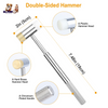 GBruno 19Pcs Hammer Punch Set
