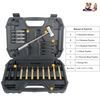 GBruno 19Pcs Hammer Punch Set