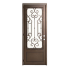 Aphrodite Single Iron Door with Operable glass