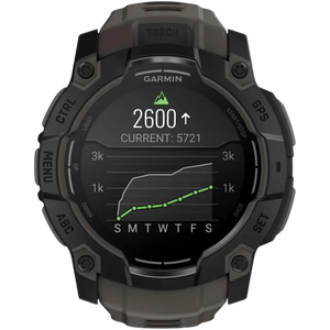 Garmin Instinct 3 AMOLED Rugged GPS Smartwatch – Charcoal