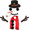 GBruno 16Pcs Snowman Decorating Dressing Kit