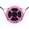 40 Inch Flying Saucer Tree Swing Indoor Outdoor Play Set-Pink