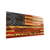 Wooden American Flag with 