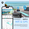 Rexing 4G LTE 2-Channel Dash Cam with GPS – 2.5K Front + 1080p Rear | Real-Time Remote Access & Alerts