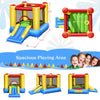 Kids Inflatable Bounce House with Slide and 480W blower