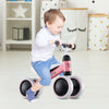 Baby Balance Bike for 2 Years Old Boys Girls No Pedal 4 Wheels-Pink