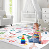 71x59IN Baby Play Mat Non-Slip Baby Crawling Mat Foldable Playpen Mat Machine Washable for Newborns Infants Babies Toddlers