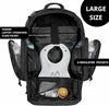 Phil & Jack Dad Diaper Bag Backpack, Baby Diaper Bag with Changing Station, Tactical Military Style, Womens Mens Diaper Bag (Black)