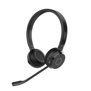 Jabra Evolve 65 TE UC Stereo Wireless Headset with Stand