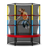 55 Inch Mini Trampoline for Kids with Safety Enclosure Net for Indoor Outdoor