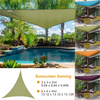 GBruno Shade Sail Patio Cover Canopy