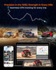 The Legend 4ch Waterproof Rear View Mirror Dash Cam with 1080P Front+ Rear+ Left/Right Side Cameras