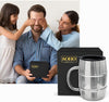 Funny Mug Gift for Men - 17oz Insulated Stainless Steel Beer/Coffee Cup with Handle and Lid for Birthday/Christmas 2023 