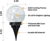 6 Pack Solar Globe Lights Outdoor Waterproof