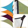 GBruno Shade Sail Patio Cover Canopy